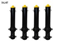 Vertical One Way Hydraulic Cylinder  Sleeve Multi Stage Telescoping for Trailer Front Lift