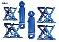Hydraulic Mobile Scissor Lift Cylinder Double Acting Stroke 600 mm for Industry