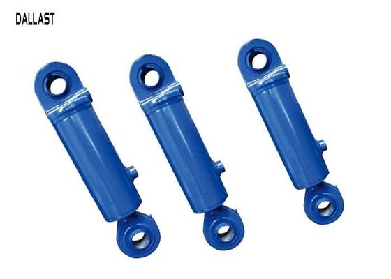 Industrial Double Acting Telescopic Hydraulic Cylinder Piston Stroke 600 mm