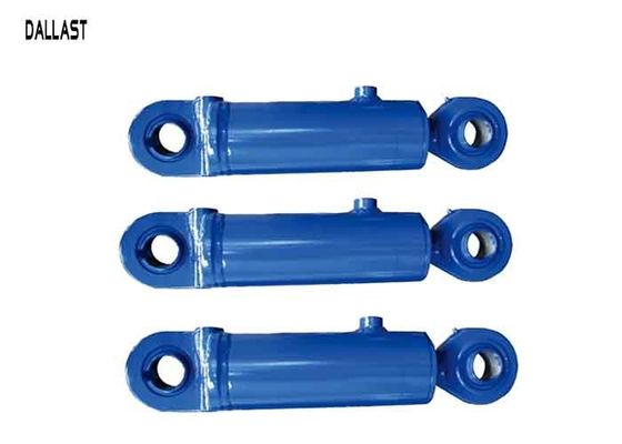 Industrial Double Acting Telescopic Hydraulic Cylinder Piston Stroke 600 mm